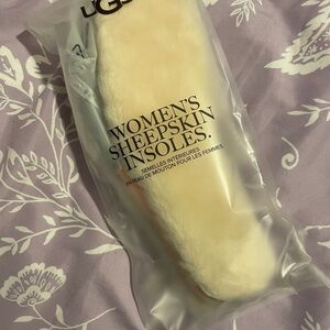UGG Cream Sheepskin Insoles size 10
